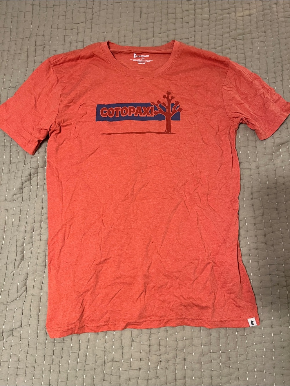 Cotopaxi orange tshirt